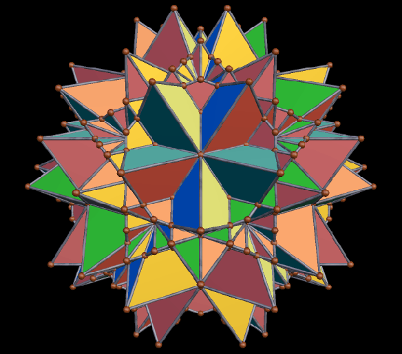 Faceted Stellated Triakibvjvsicosa