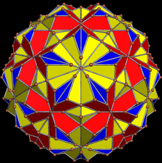 N25hg1uyh stellation of the great rhombicosidodeca