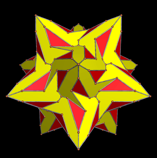 Nt1h stellation of the great rhombicosidodeca