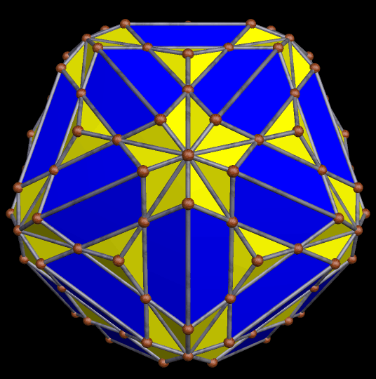 Rhombicosidodeca 25th stellation
