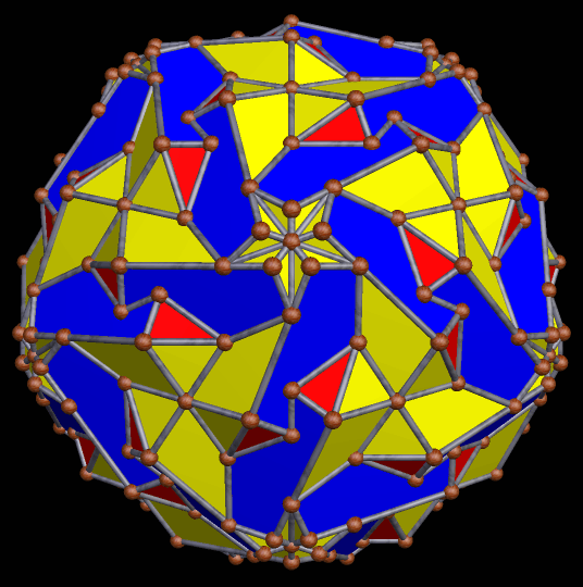 Rhombicosidodeca 58th stellation
