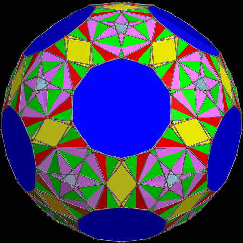 exp sn dodaca Compound of enantiomorphic pair exp snub dodeca
