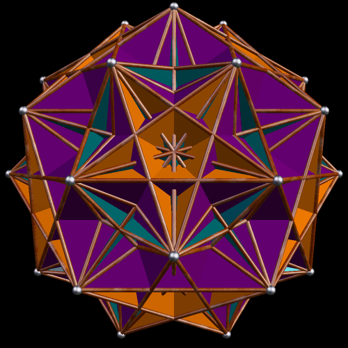 Faceted Icosidodeca dual of final stellation of RTC