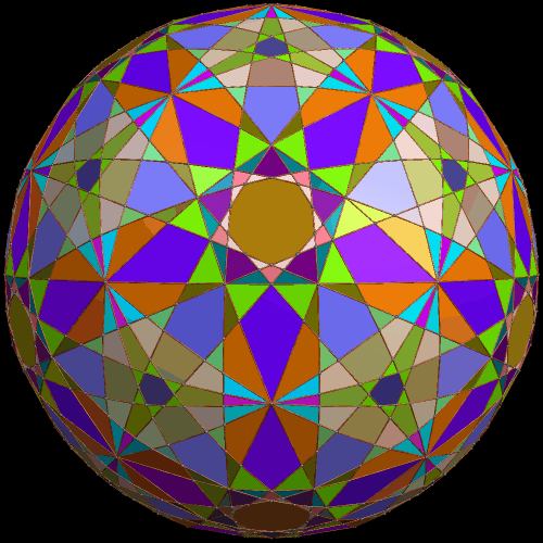 Zonohedrified Dodeca dual