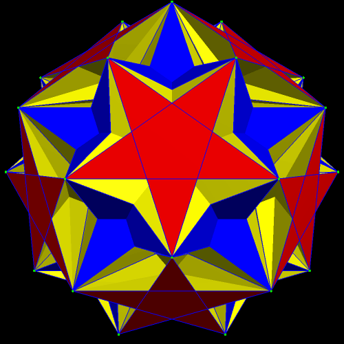 Faceted Icosidodeca 3