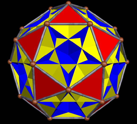 Faceted Icosidodeca