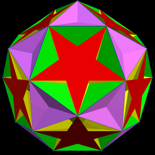 facetings of the Icosidodeca 2