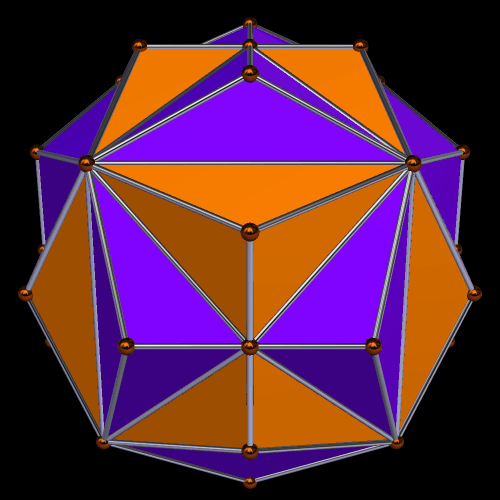 compound of two pyritohedral dodecahedra
