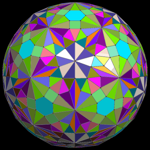 zono 920 faces dual of the one that had 522 faces