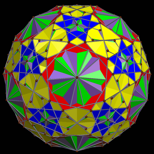 Compound of enantiomorphic pair and base-dual compound snub dodeca