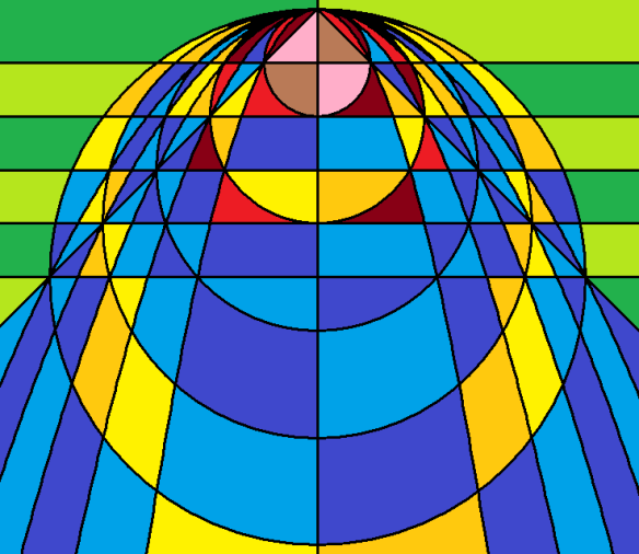 our red-haired lady of parabolas, circles, and probabilities