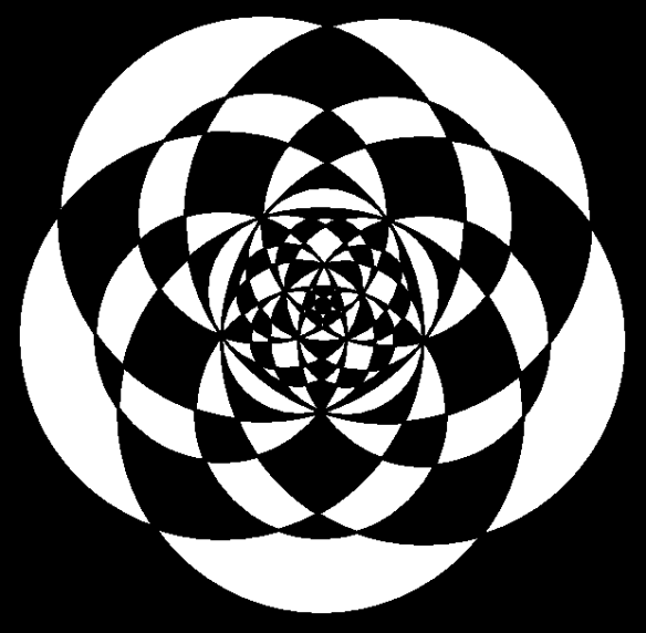 sets of five circles