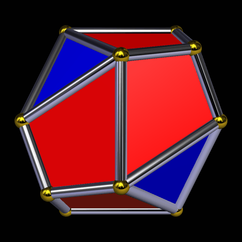 Icosa showing tet symm stellation 1