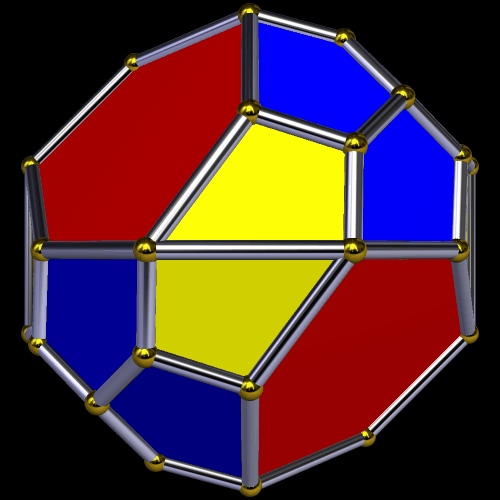 Icosa tet sym stellation 5's Convex hull ist stellation