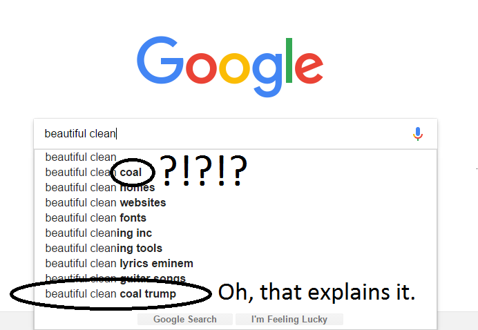 beautiful clean coal