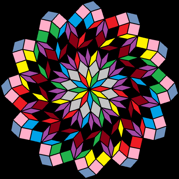 rhombic pinwheel