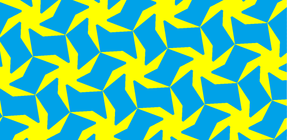 throwing star tessellation