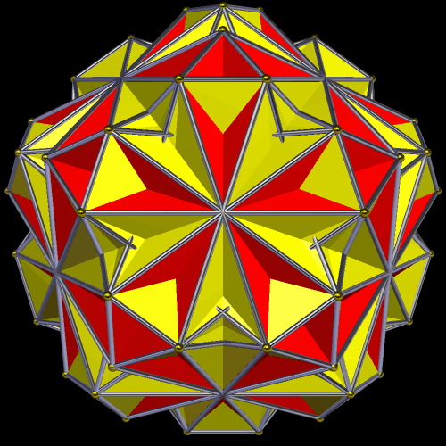 Faceted trunc dodecahedron