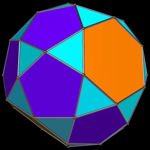 tetrahedrally modified icosidodecahedron.gif