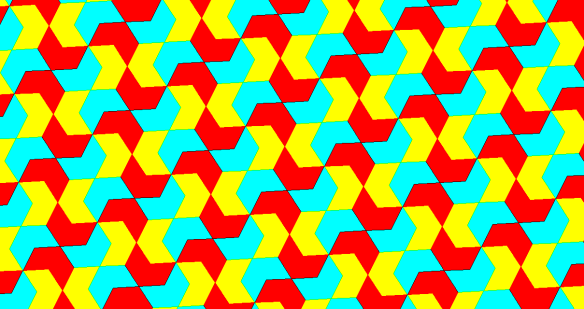 concave hexagon tessellation