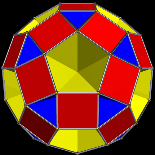 Faceted Rhombicosidodeca 10
