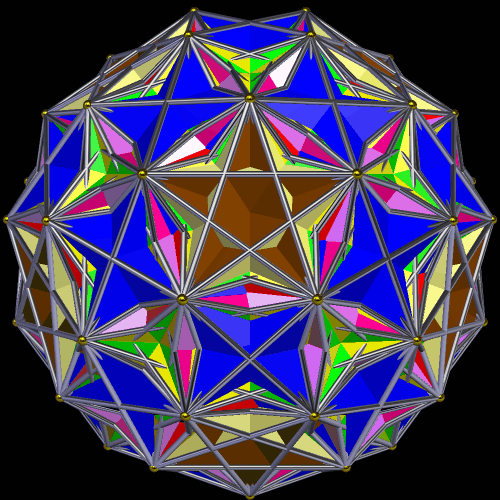 Faceted Rhombicosidodeca 3