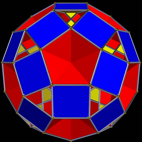 Faceted Rhombicosidodeca 9
