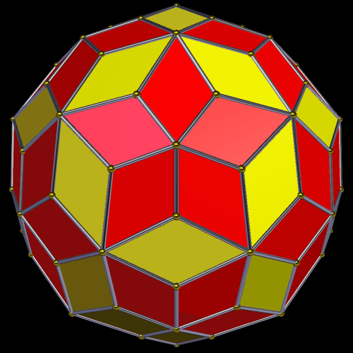 KR solid based on the truncated icosahedron