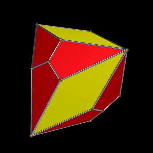 KR solid based on the truncated tetrahedron