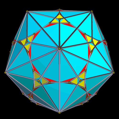 Trunc Dodeca dual the triakis icosahedron