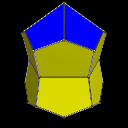 Augmented Gyroelongated Penta Pyramid 4th stellation.gif