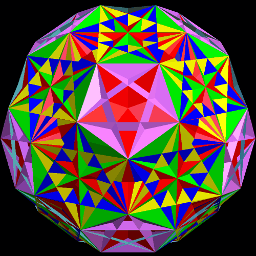 Faceted Trunc Icosa 3