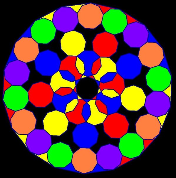 enneagonal mandala