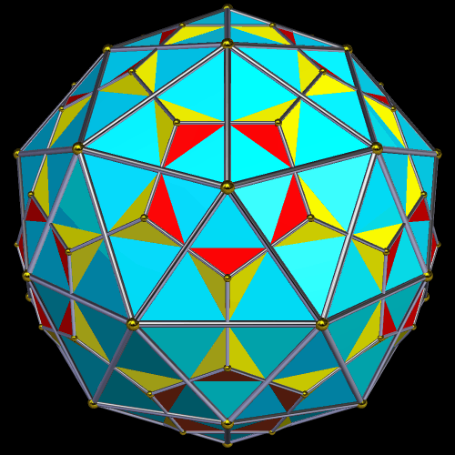 Pentakis dodecahedron and truncated icosahedron