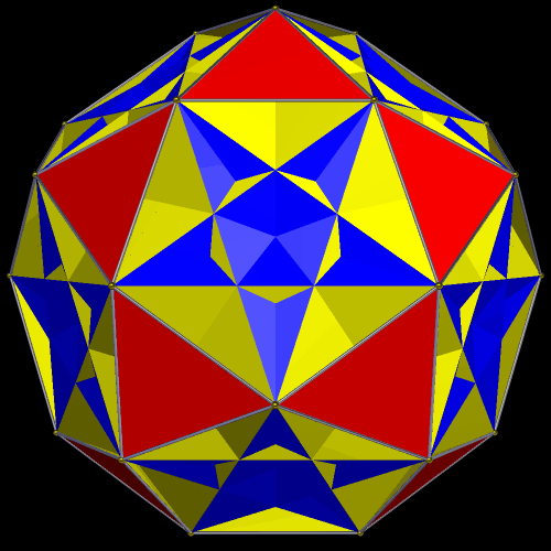 Faceted Icosidodeca 3