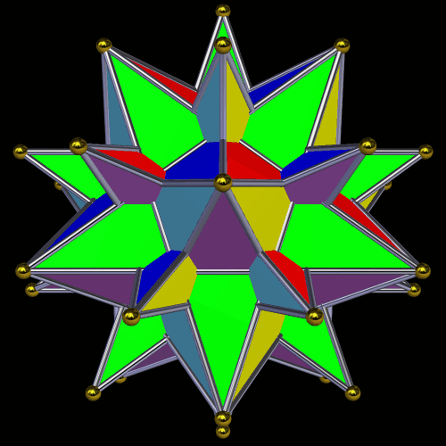 Small Stellated Dodeca and Great Stellated Dodeca 2