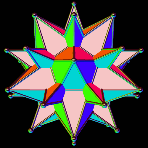 Small Stellated Dodeca and Great Stellated Dodeca 3