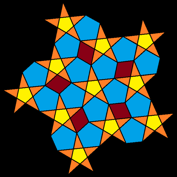 stars pentagons and rhombi
