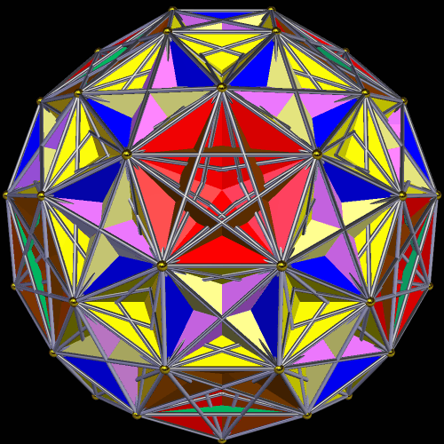 Faceted Rhombicosidodeca 4