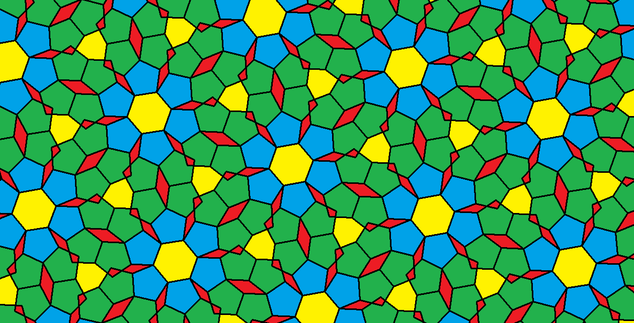 pentagons and hexagons